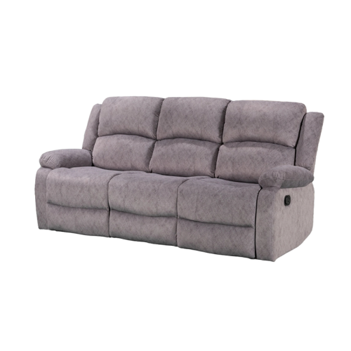 Three Seat Manual Reclining Sofa For Living Room