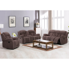 Sectional Recliner Sofa with Bluetooth and Cupholders for Living Room Furntiure Set