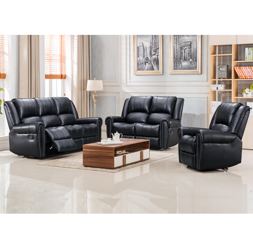 Different Design Combina Recliner Sofa with Cupholders for Living Room Furntiure Set