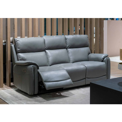 3-Seater Recliner Sofa with USB & Type-C Ports