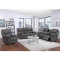 Comfortable manual recliner sofa set with Bluetooth speakers