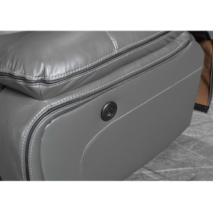 New Design Comfortable Manual or Electric Recliner Sofa Set with Storage Box for Living Room