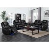 Different Cobina Recliner Sofa Set For Living Room Furniture With LED Light