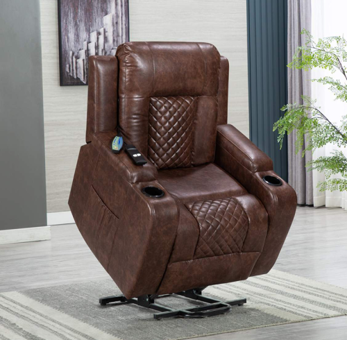 Comfortable Seating Lay Flat Power Lift Recliner, Medical Lift Riser with Massage