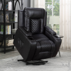 Comfortable Seating Lay Flat Power Lift Recliner, Medical Lift Riser with Massage