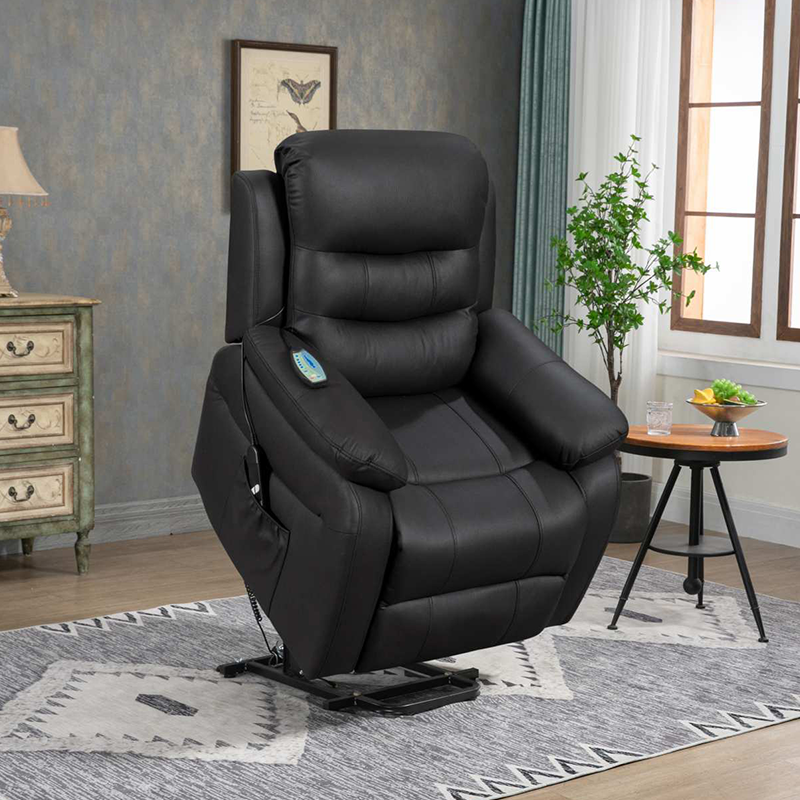 Comfortable Seating Lay Flat Power Lift Recliner, Medical Lift Riser with Massage