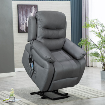 Comfortable Seating Lay Flat Power Lift Recliner with Massage