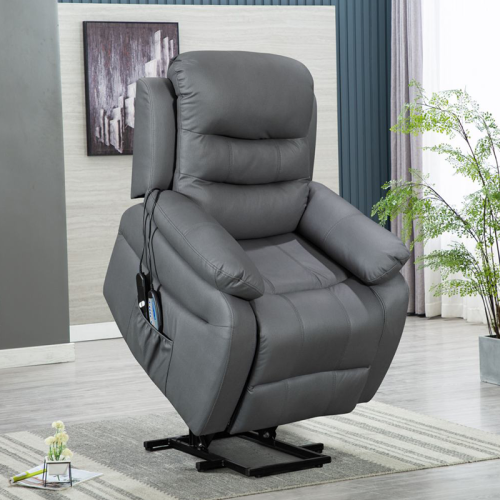 Comfortable Seating Lay Flat Power Lift Recliner with Massage