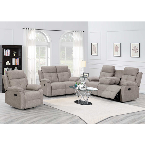 Manual  Recliner Sofa 3+2+1 with Drop down table
