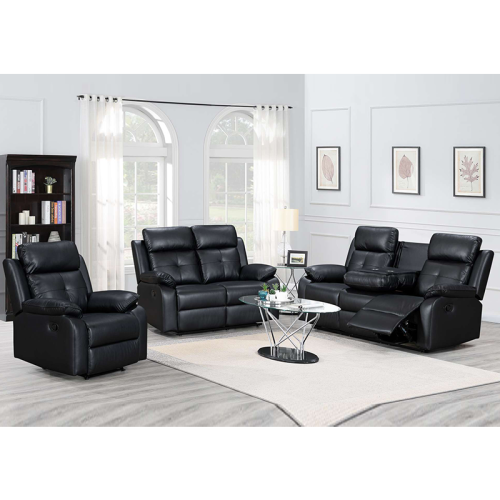 Manual  Recliner Sofa 3+2+1 with Drop down table