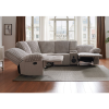 Plush Sectional Recliner Sofa with Bluetooth Speaker