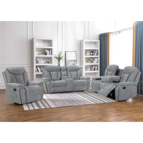 Manual Recliner Sofa Set for Living Room
