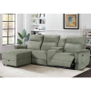 Electric Modular Recliner Sofa with Chaise Lounge and Storage