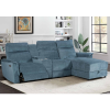 Electric Modular Recliner Sofa with Chaise Lounge and Storage