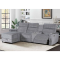 Electric Modular Recliner Sofa with Chaise Lounge and Storage