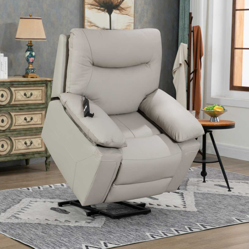 High-Resilience Sponge Power Lift Recliner with Heating and Massage