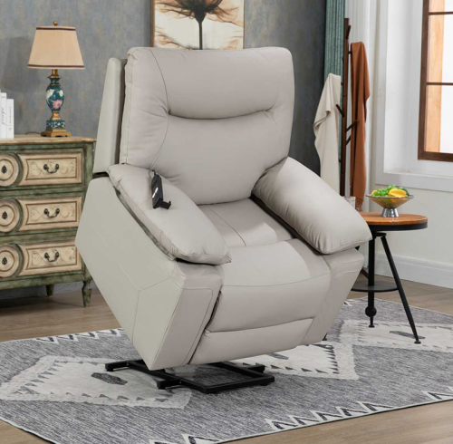 Comfortable Seating Lay Flat Power Lift Recliner, Medical Lift Riser