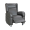 Push-back Reclining Chair with Four Swivel Locks