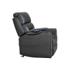 Electric lift chair with 8-point massage function and storage armrests.