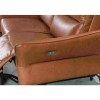 Power Reclining Sectional with Chaise and Integrated Reading Light