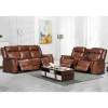 Manual Reclining Sectional with Integrated Bluetooth Speaker