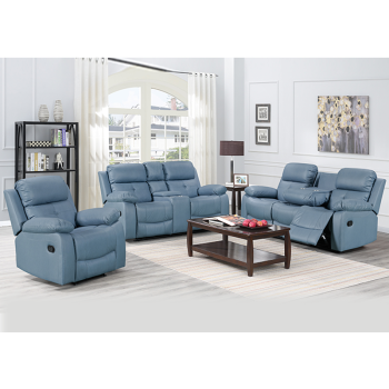 Manual Recliner Sofa Set for Living Room Accept OEM/ODM