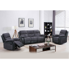 Manual Recliner Sofa For Living Room Furniture Set With Drop Down Table