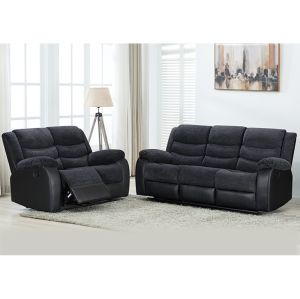 Manual Recliner Sofa For Living Room Furniture Set With Drop Down Table