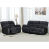 Manual Recliner Sofa For Living Room Furniture Set With Drop Down Table