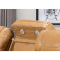 Genuine Leather Nursery Recliner Chair with Electric Headrest for Bedroom