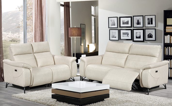 custom recliner sofa set