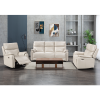 Energy Efficient Motor Real Leather Recliner Sofa for Apartment Living