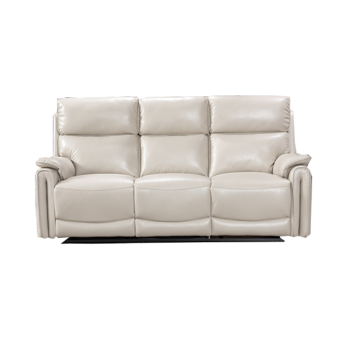 Energy Efficient Motor Real Leather Recliner Sofa for Apartment Living