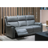 Energy Efficient Motor Real Leather Recliner Sofa for Apartment Living