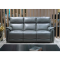 Real Leather Recliner Sofa with Energy Efficient Motor for Apartment Living