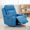 Breathable Air Leather Kid Recliner with Durable Sponge  for Living Room