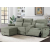 Electric Modular Recliner Sofa with Chaise Lounge and Storage