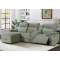 Electric Modular Recliner Sofa with Chaise Lounge and Storage