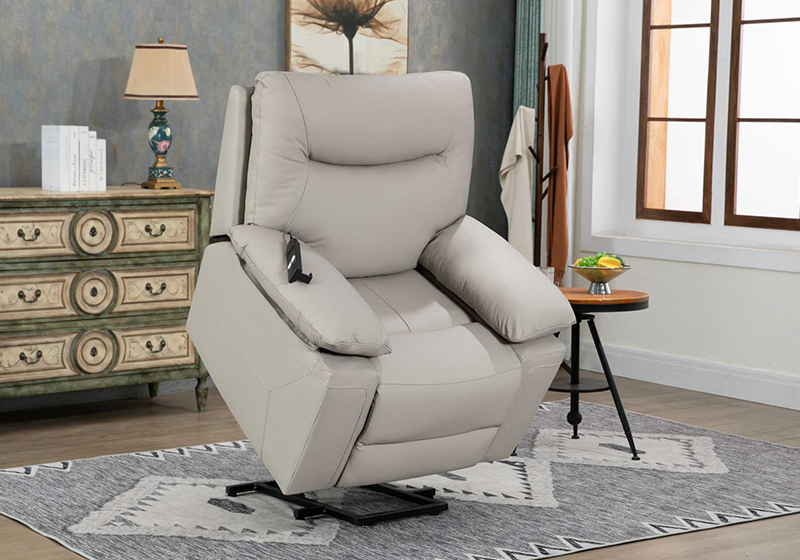 High-Resilience Sponge Power Lift Recliner with Heating and Massage