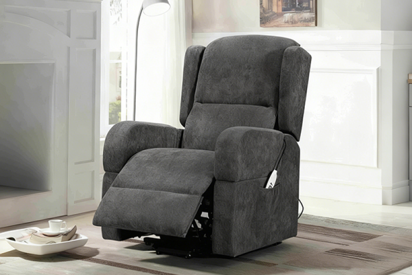 Comfortable Medical Seating Lay Flat Power Lift Recliner