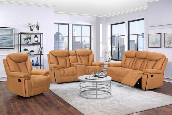 Manual Recliner Sofa Set for Living Room