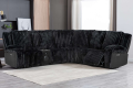 Power Sectional Recliner Sofa with Bluetooth Speaker