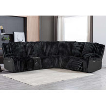 Power Sectional Recliner Sofa with Bluetooth Speaker