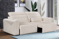 Power Recliner Sofa with Adjustable Headrest