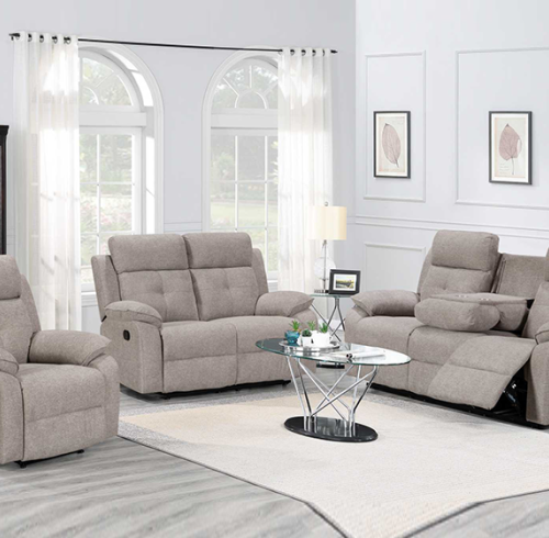 Manual  Recliner Sofa 3+2+1 with Drop down table