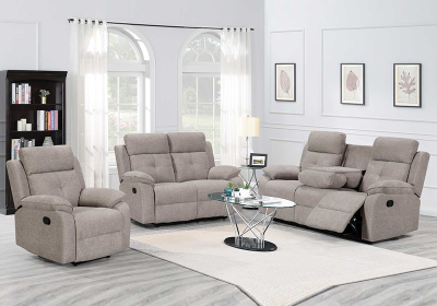 Manual  Recliner Sofa 3+2+1 with Drop down table