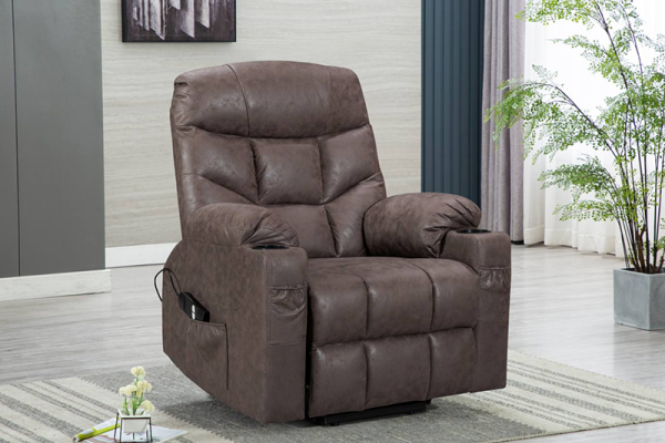 Comfortable  Power Lift Recliner for Elderly with Cup Holder