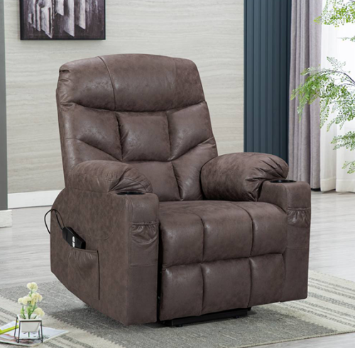 Comfortable  Power Lift Recliner for Elderly with Cup Holder