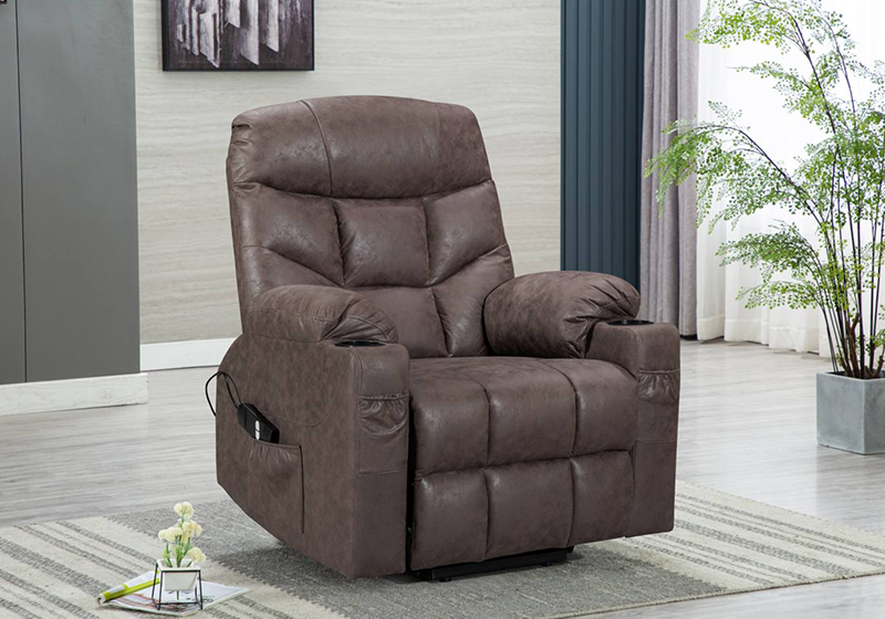 Comfortable  Power Lift Recliner for Elderly with Cup Holder