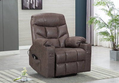 Comfortable  Power Lift Recliner for Elderly with Cup Holder